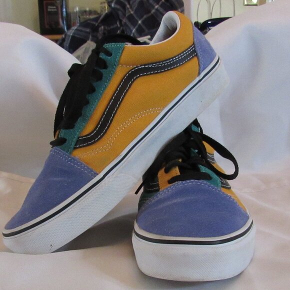 Vans Old Skool Mix and Match Multicolor Size 8 Mens; Size 9.5 Womens EUC - Picture 1 of 11